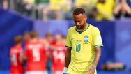 Neymar chora e deixa Copa como segundo brasileiro a jogar quatro edições sem título